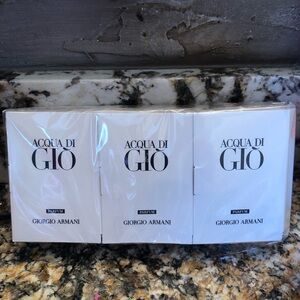 12pc Acqua Di Gio by Giorgio Armani Men's Sample Sleeve Spray Card Set